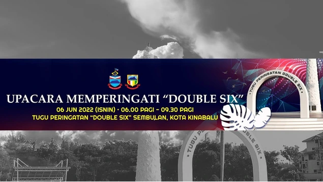 Programme graphic for the Double Six commemoration
