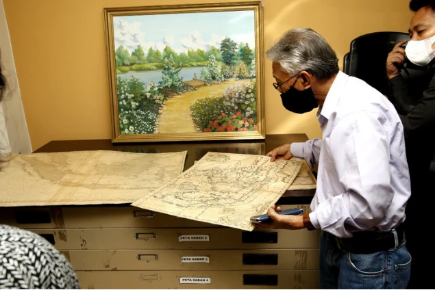 Historical materials shared during a visit, 4 July 2022