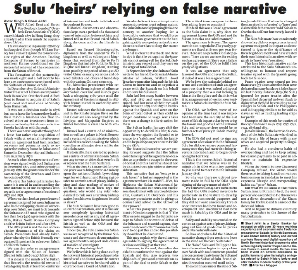 Daily Express clipping of the collaborative spotlight article
