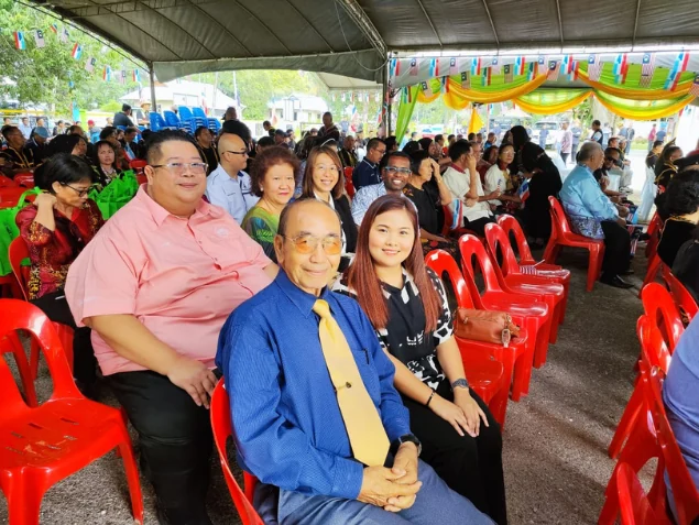 Guests seated at the museum programme