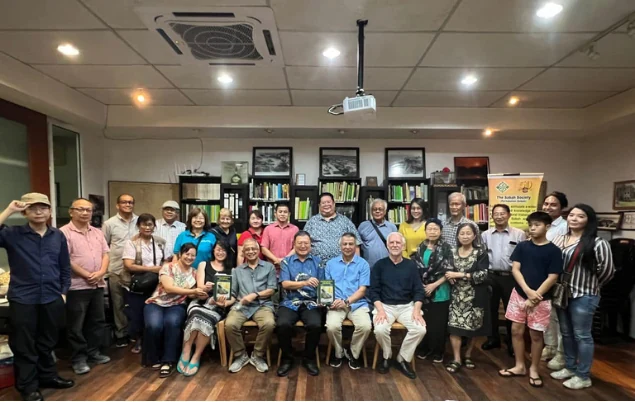 Members gathered at The Sabah Society journal launch