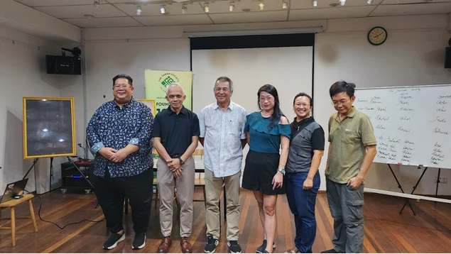 Participants gathered at The Sabah Society