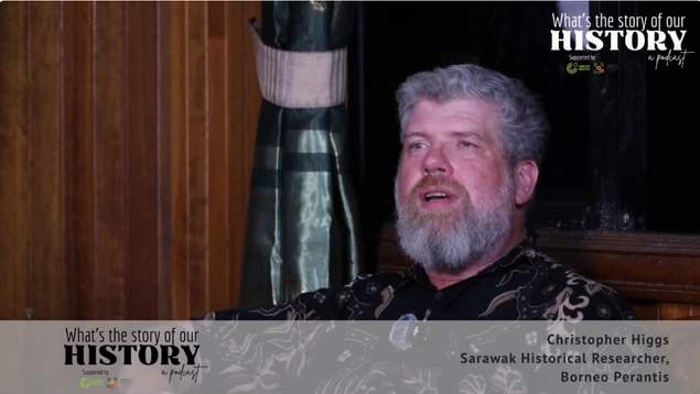 Christopher Higgs speaking during the podcast