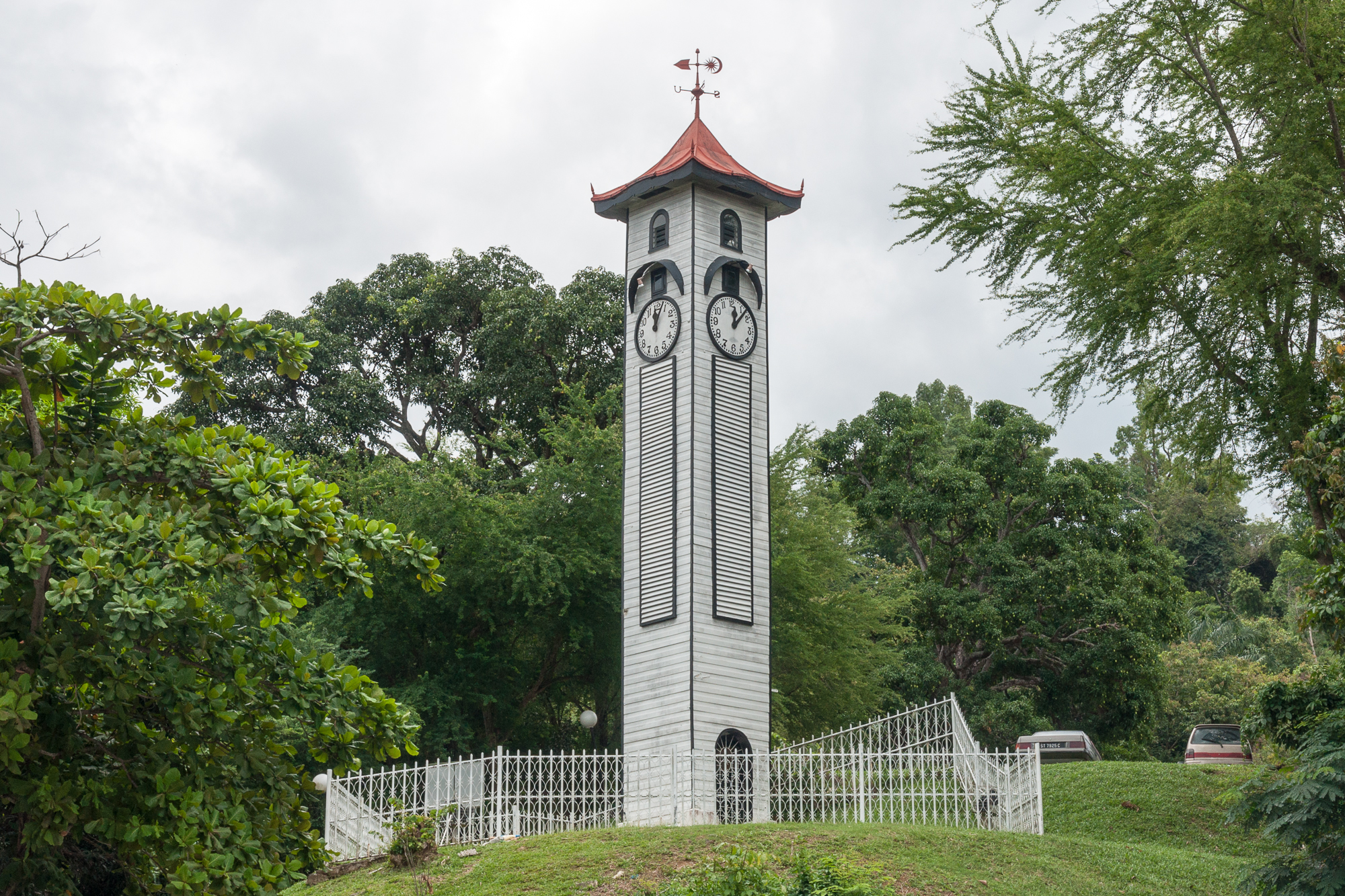 Atkinson Clock Tower, Kota Kinabalu, photographed in 2011